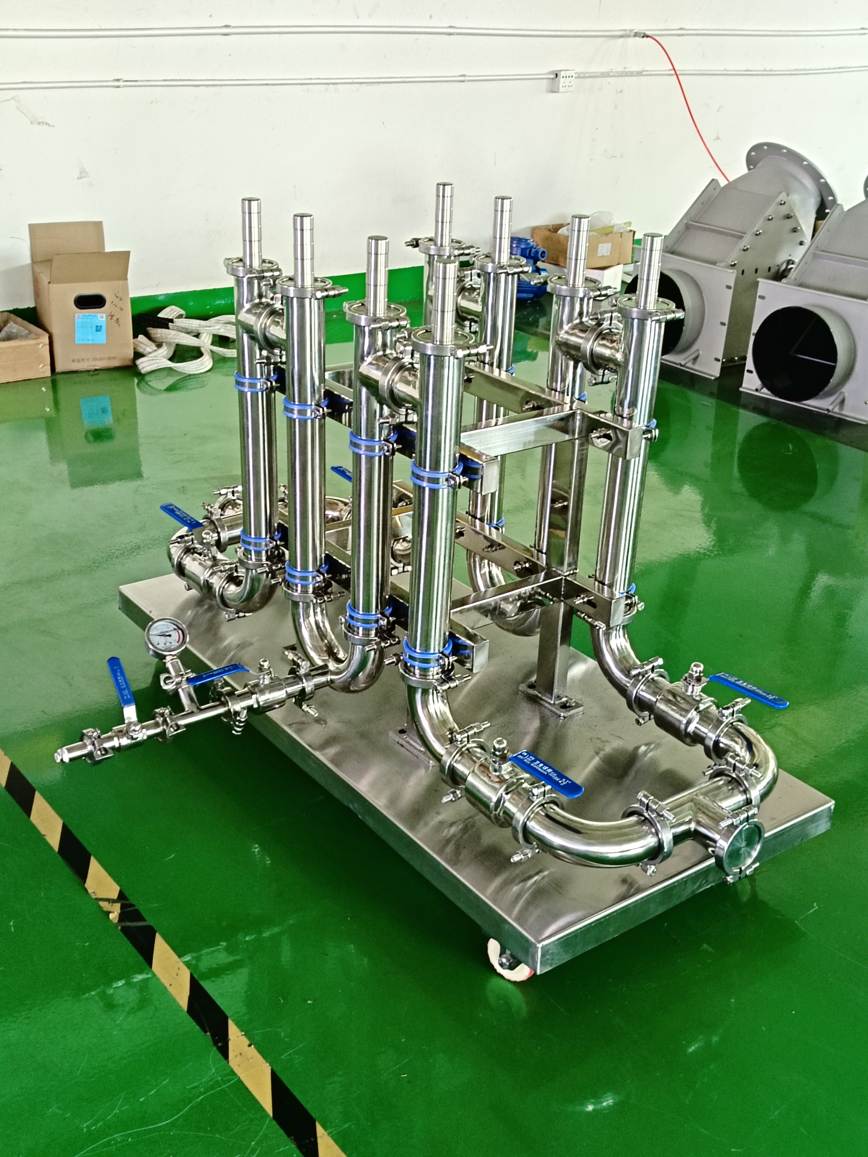 Comment les chariots à liquides peuvent-ils éliminer efficacement le fer ?
